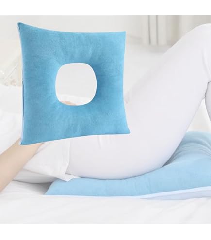 Amazon | エンゼル デラックス円座 ブルー | エンゼル | 介護用クッション